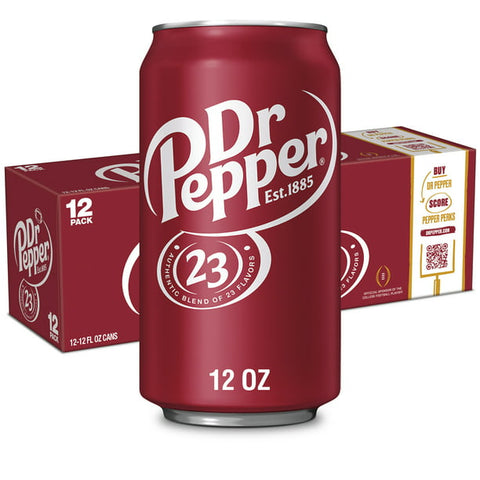 Dr. Pepper Soda, (12pk.)
