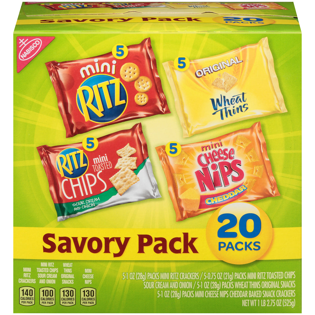 Nabisco Savory Crackers Variety Pack, (20ct.)