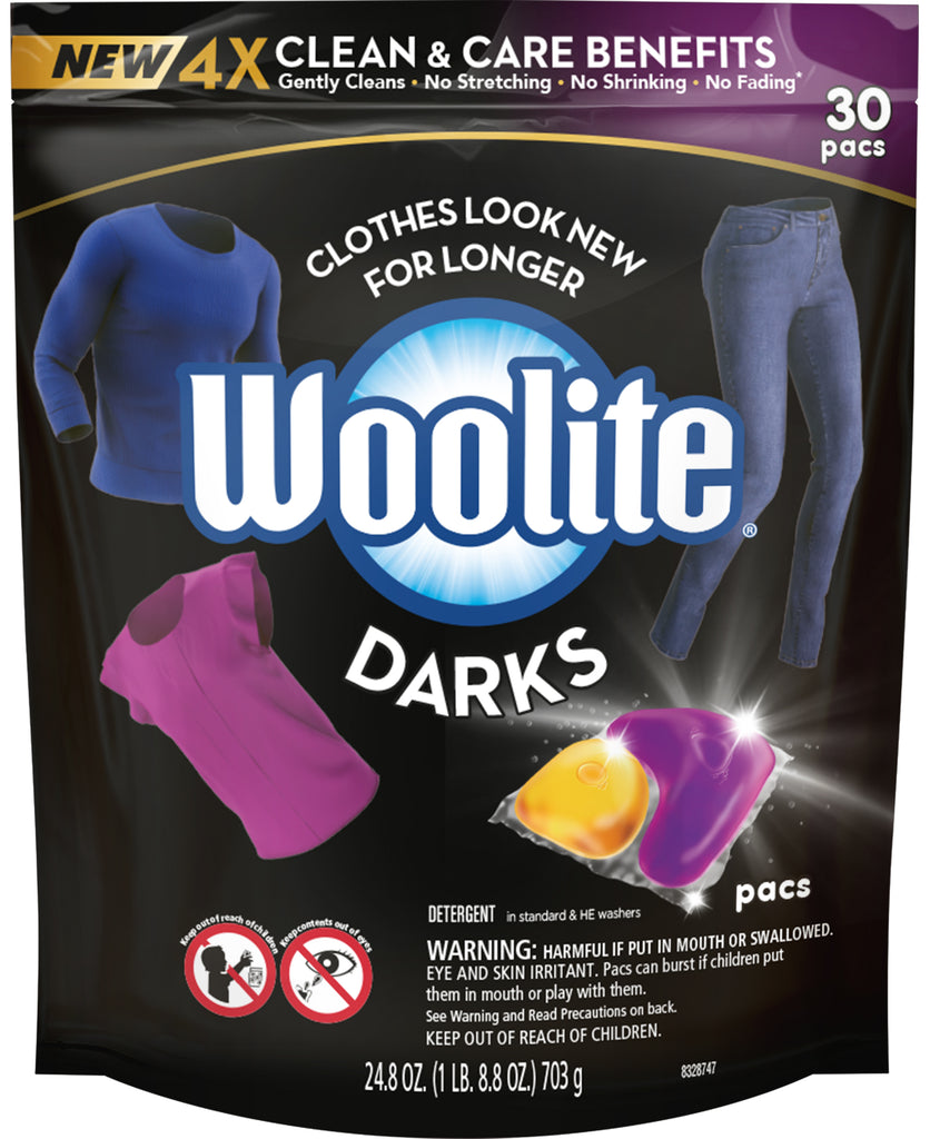 Woolite DARKS Laundry Detergent Pacs, (30ct.)