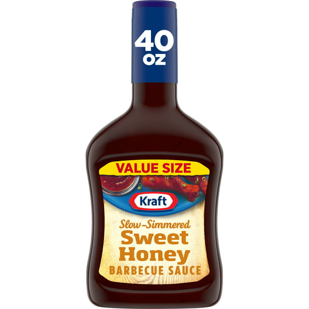 Kraft Slow-Simmered Barbecue BBQ Sauce, Sweet Honey (40oz.)