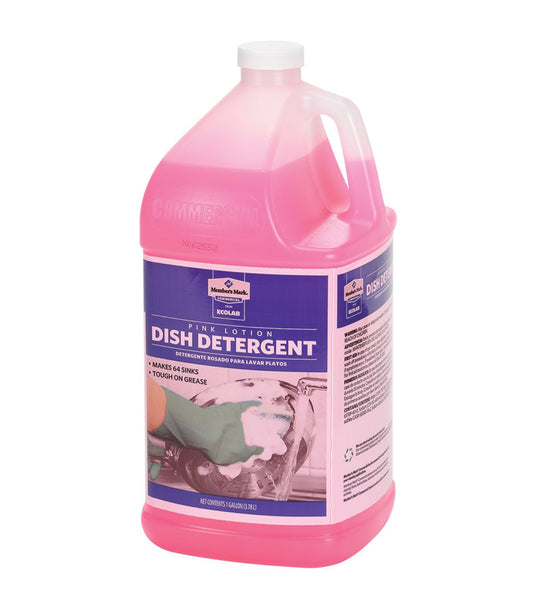 Member's Mark Commercial Pink Lotion Dish Detergent (1 gal.)