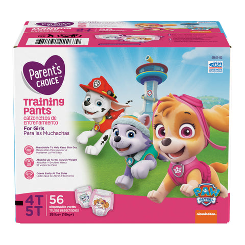 Parent’s Choice Girls Training Pants (4t-5t)