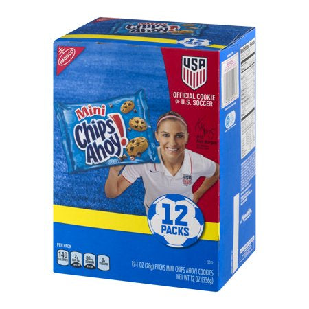 Nabisco Mini Chips Ahoy Cookies 12ct
