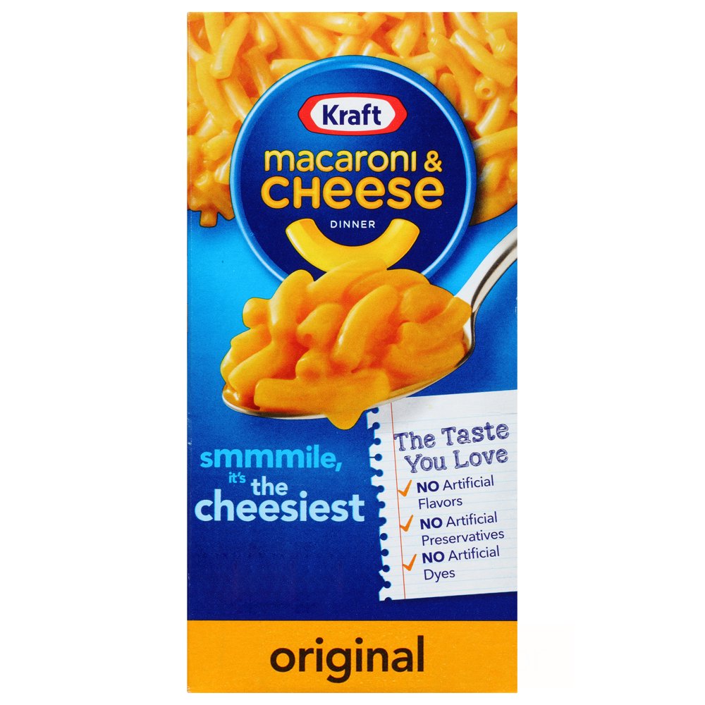 Kraft Macaroni and Cheese Dinner Box, (7.25oz.)