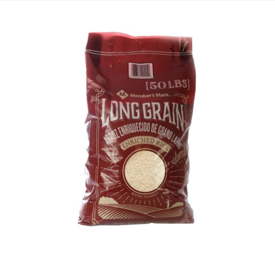 Member’s Mark Long Grain White Rice, (50lb.)