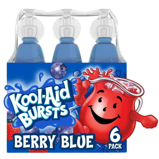 Kool-Aid Bursts Kids Drink, Berry Blue (6ct./6.75oz.)