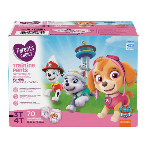 Parent’s Choice Girls Training Pants (3t-4t)