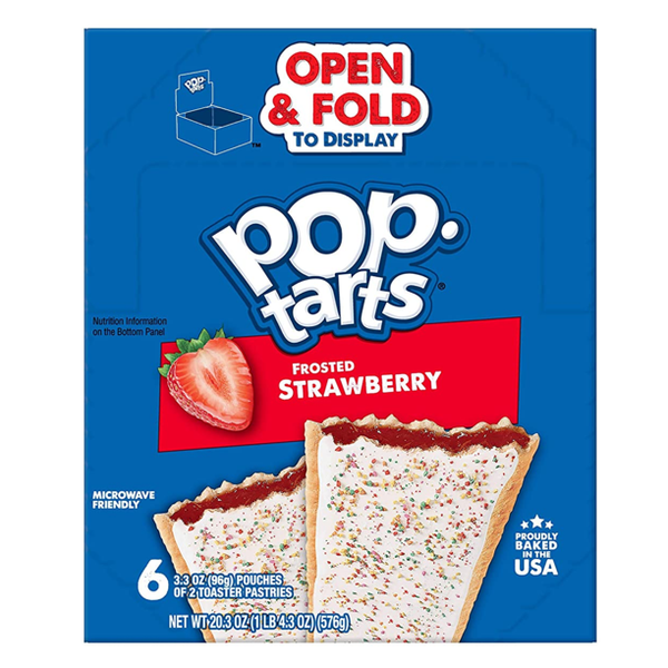 Kellogg's Pop Tarts, Frosted Strawberry (6ct.)
