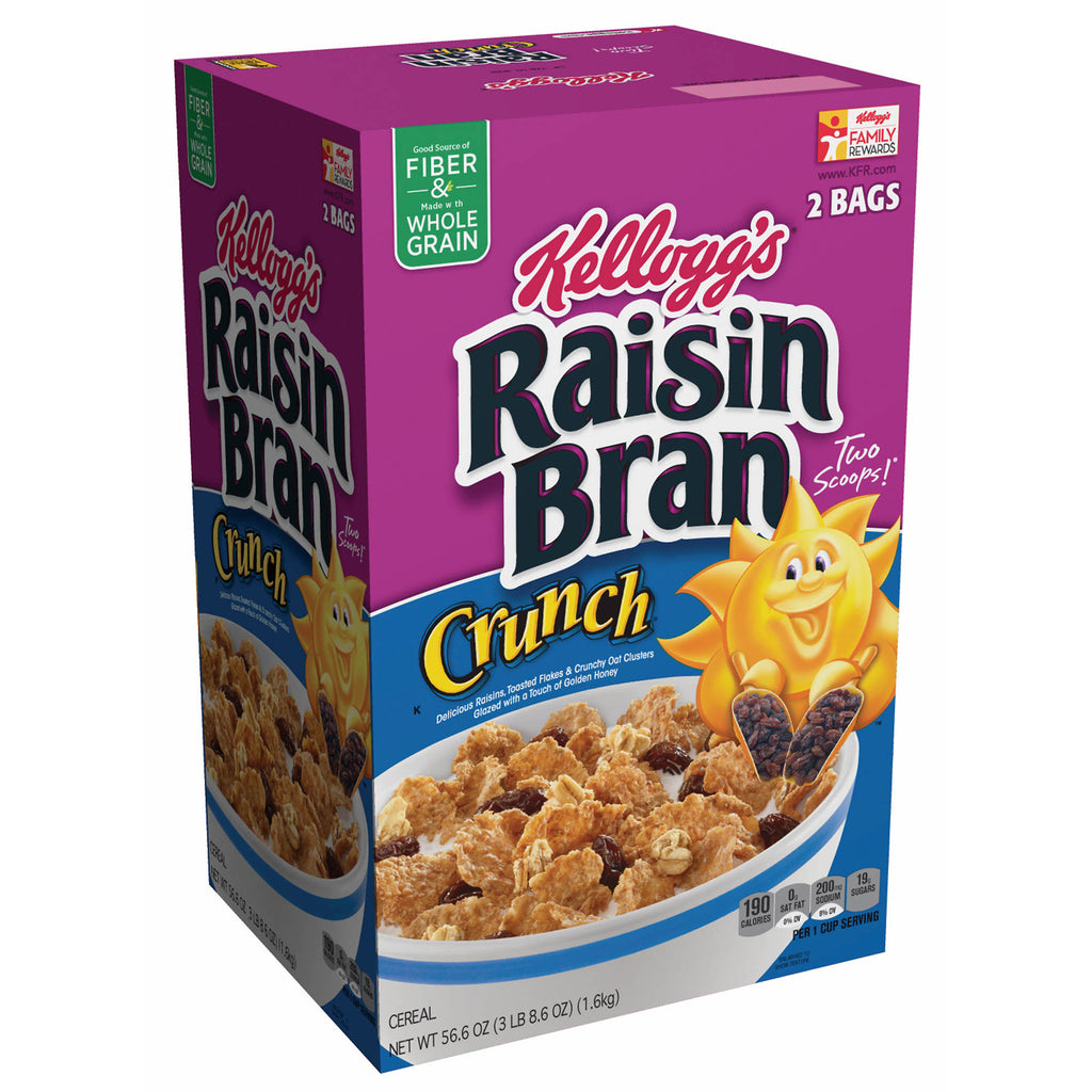 Kellogg's Raisin Bran Crunch, 56.6 oz.