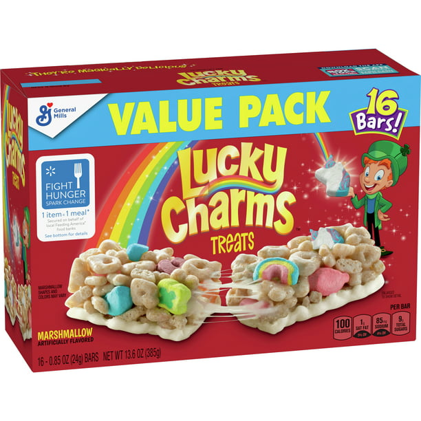 Lucky Charms Breakfast Cereal Treat Bars, (16ct.)