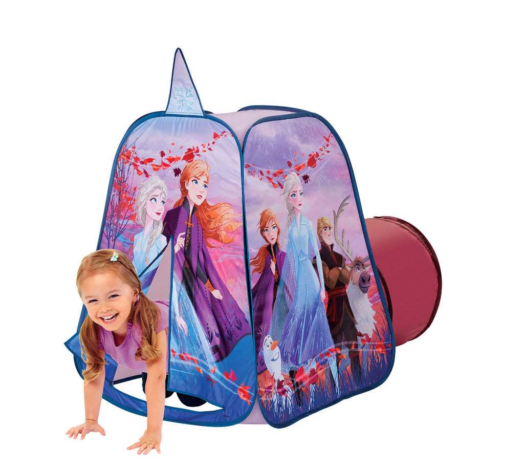 Disney Frozen 2 Indoor/Outdoor Pop-up Tent Playhouse w/Tunnel