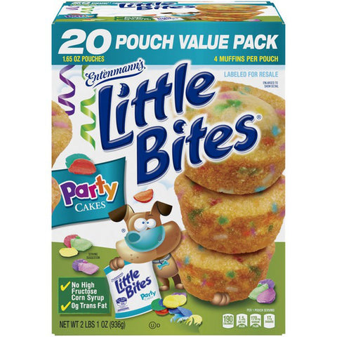 Entenmann's Little Bites Party Cakes Muffins (20 ct.)