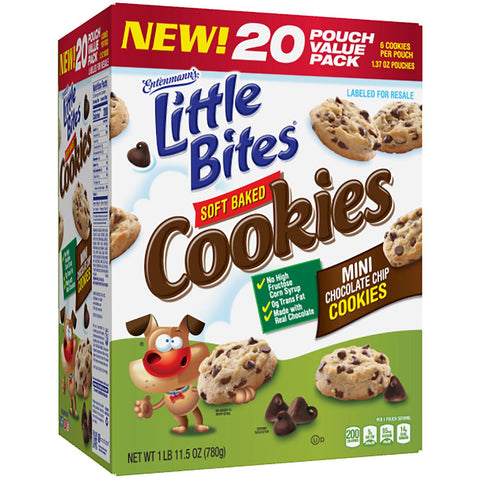 Entenmann's Little Bites Chocolate Chip Cookies (20 ct.)