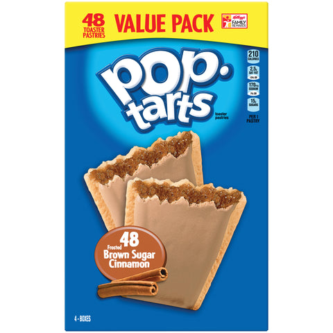 Kellogg's Pop Tarts, Brown Sugar Cinnamon (48ct.)