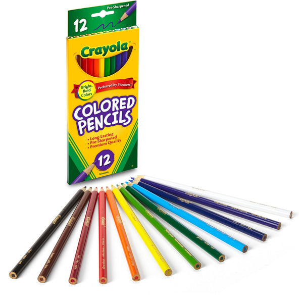 Crayola Colored Pencil Set in Assorted Colors, (12ct.)