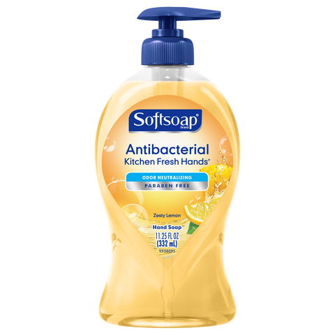 Softsoap Hand Soap, Zesty Lemon, (11.25fl.oz.)