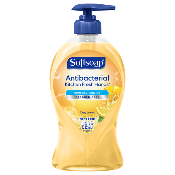 Softsoap Hand Soap, Zesty Lemon, (11.25fl.oz.)