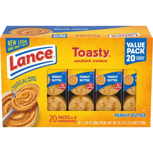 Lance Toasty Sandwich Crackers (20ct.)