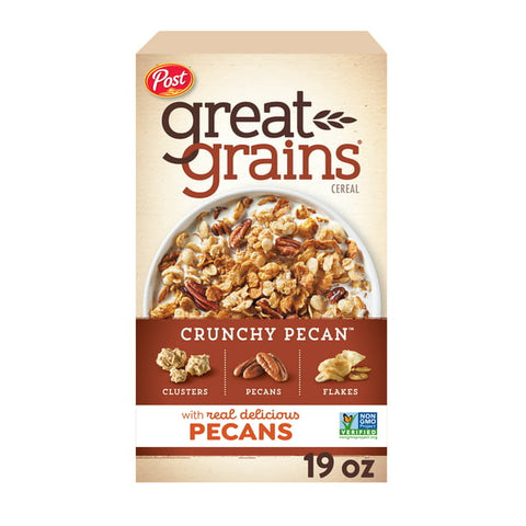 Post Great Grains Cereal, Crunchy Pecan (19 oz.)l