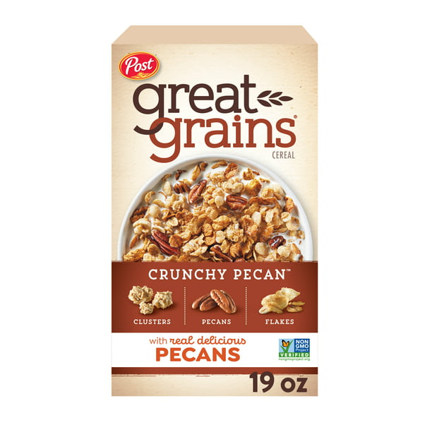 Post Great Grains Cereal, Crunchy Pecan (19 oz.)