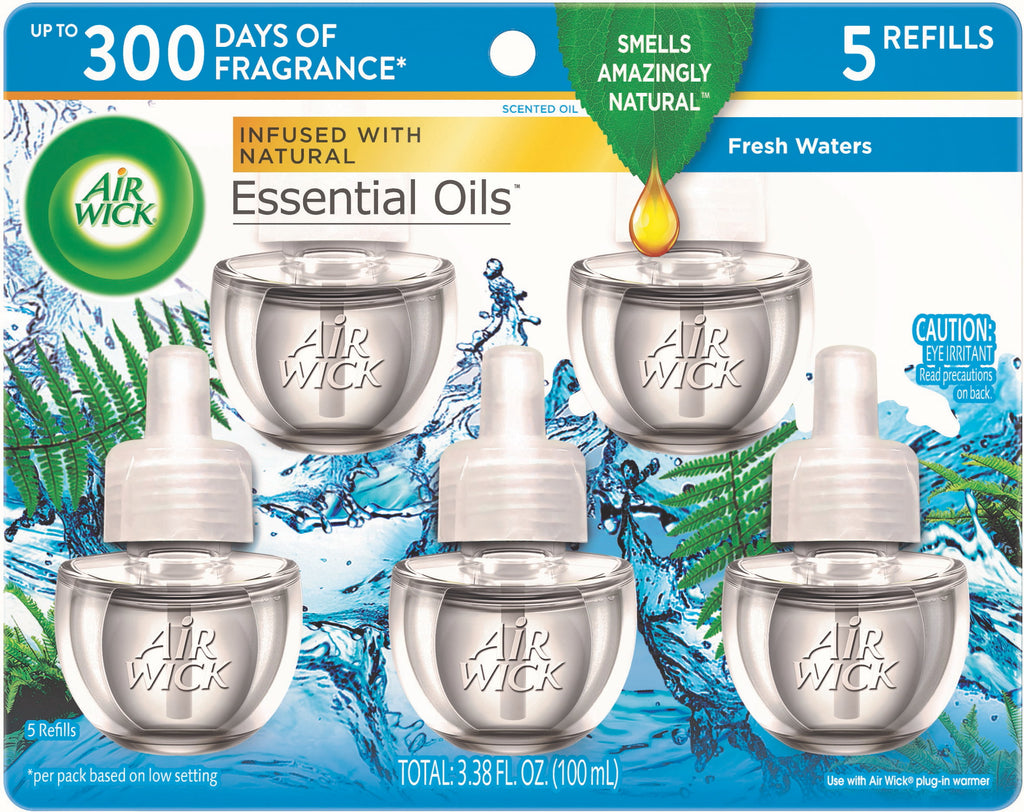 Air Wick Scented Oil Refills, Fresh Waters (5ct., 0.67oz)