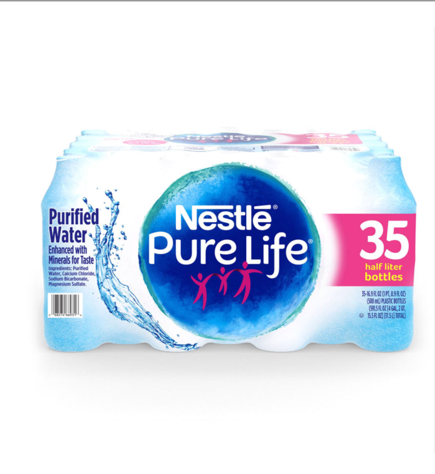 Nestle Pure Life Purified Water (16.9 oz. btls, 40pk.)