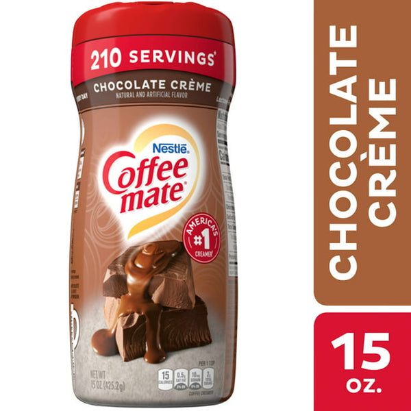 Nestle Coffee-mate Powdered Creamer, Chocolate Creme (15oz.)