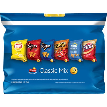 Frito-Lay Classic Mix Variety Pack (18ct.)