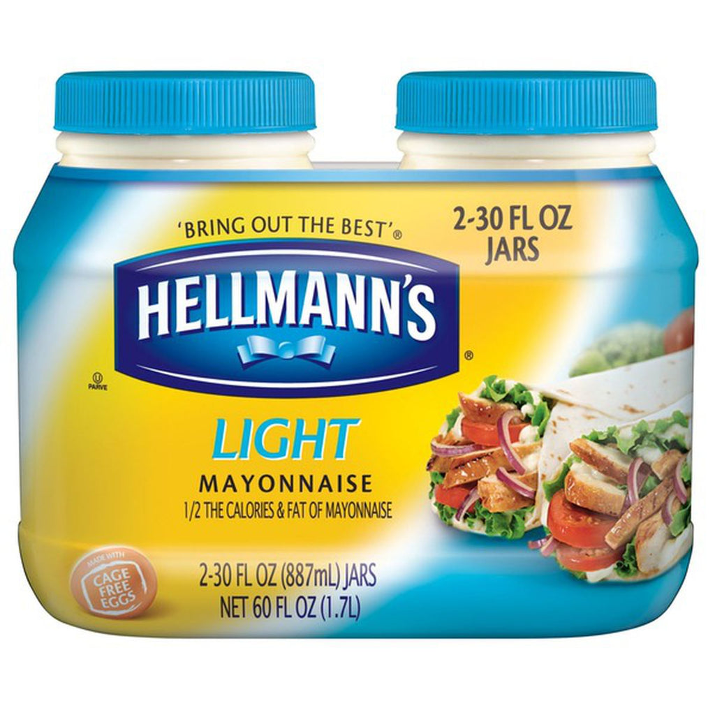 Hellmann's Light Mayonnaise (30 oz., 2 pk.)