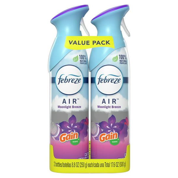 Febreze AIR Effects Air Freshener, Moonlight Breeze (2ct., 8.8oz)