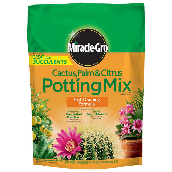 Miracle-Gro Cactus Palm & Citrus Potting Mix (8 qt.)