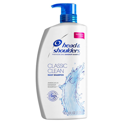 Head & Shoulders Dandruff Shampoo, Classic Clean (43.3 fl. oz.)
