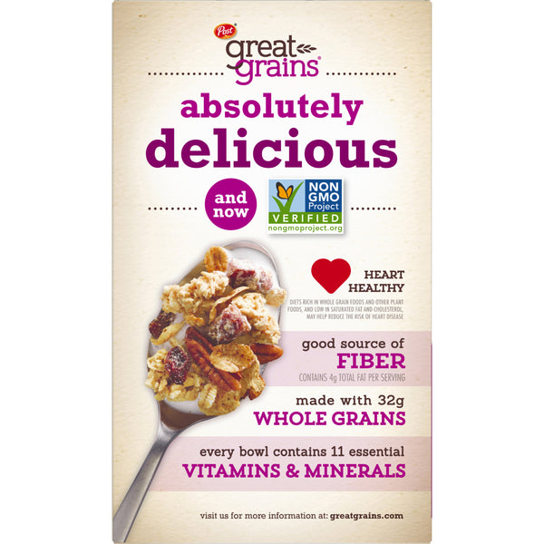 Post Great Grains Cereal, Date & Raisin, (19 oz.)