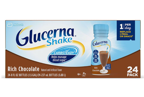 Glucerna Creamy Chocolate Shake (8 fl. oz., 24 ct.)