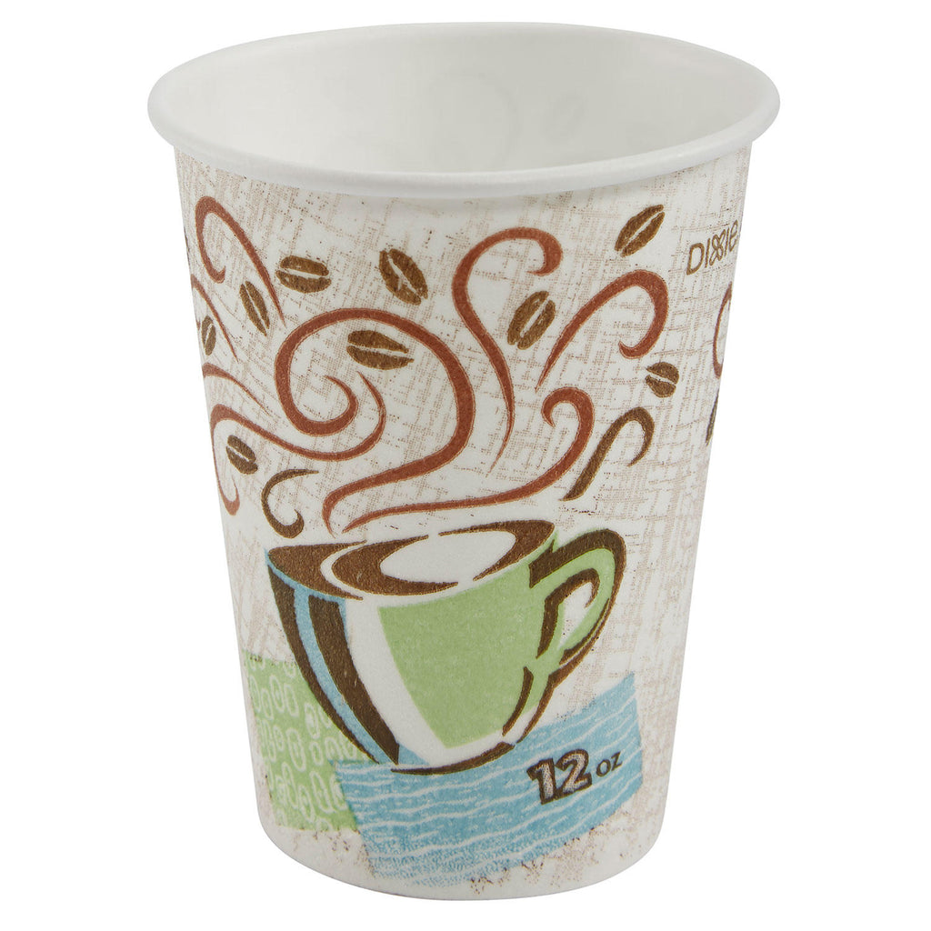 Dixie PerfecTouch Insulated Paper Cups, Coffee Haze (50ct./ 12oz.)