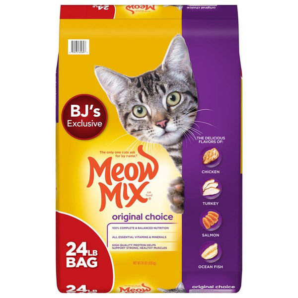 Meow Mix Original Choice Cat Food (24lbs.)