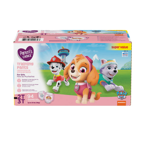 Parent’s Choice Girls Training Pants (2t-3t)
