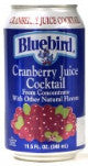 Bluebird Cranberry Juice, (11.5oz.)