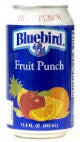 Bluebird Juice Fruit Punch, (24/11.5oz.)