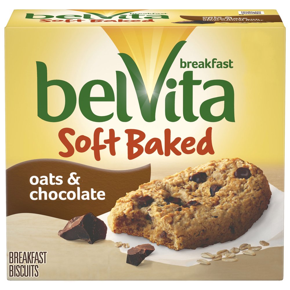 belVita Soft Baked Oats & Chocolate Breakfast Biscuits, (8.8 Oz.)