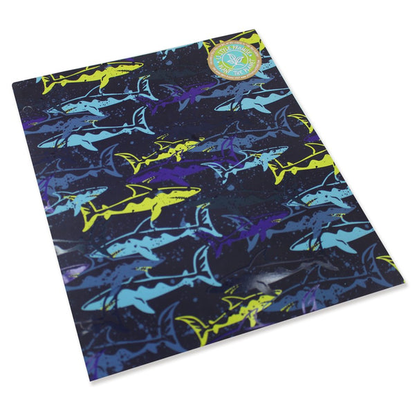 U Style Just Exploring Two-Pocket Shark Paper Folder