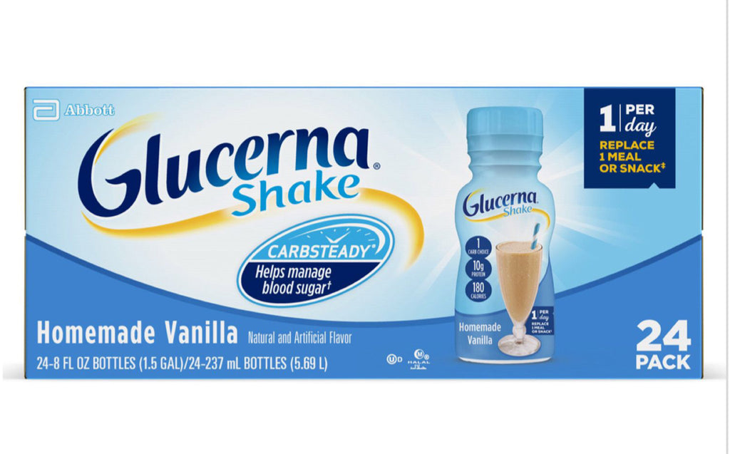 Glucerna Creamy Vanilla Shake (8 fl. oz., 24 ct.)