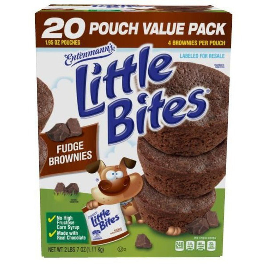 Entenmann's Little Bites Fudge Brownies (20 ct.)