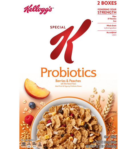 Kellogg's Special K Nourish Berries & Peaches Cereal, (31oz.)