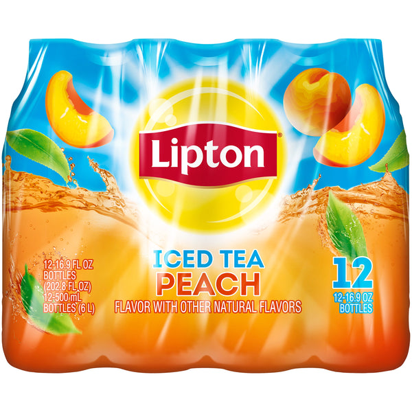 Lipton Peach Iced Tea (12 pk., 16.9 floz.)