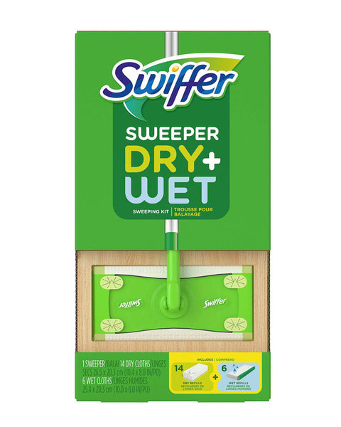 Swiffer Sweeper Dry and Wet Sweeping Kit