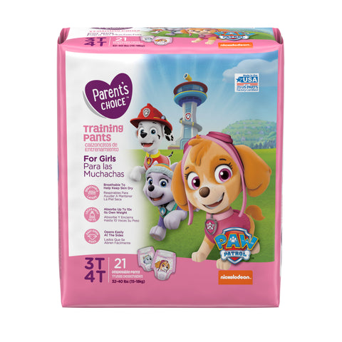 Parent’s Choice Girls Training Pants (3t-4t)