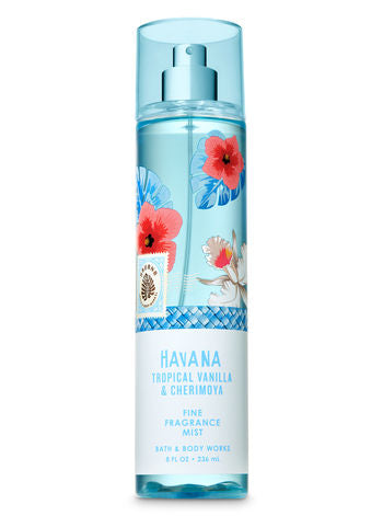 Bath and Body Works Fine Fragrance Mist, Tropical Vanilla Cherimoya
