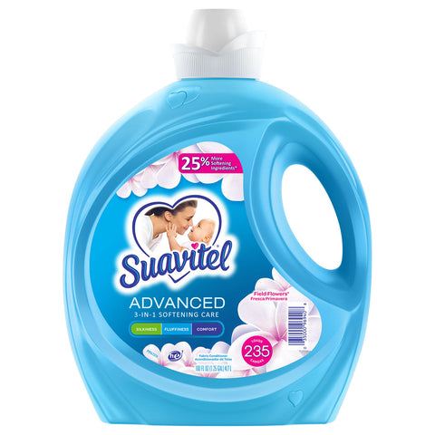 Suavitel Advanced, Field of Flowers (160 oz., 235 loads)