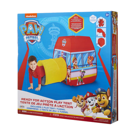 Paw Patrol Kids Play Tent w/Crawl Tunnel